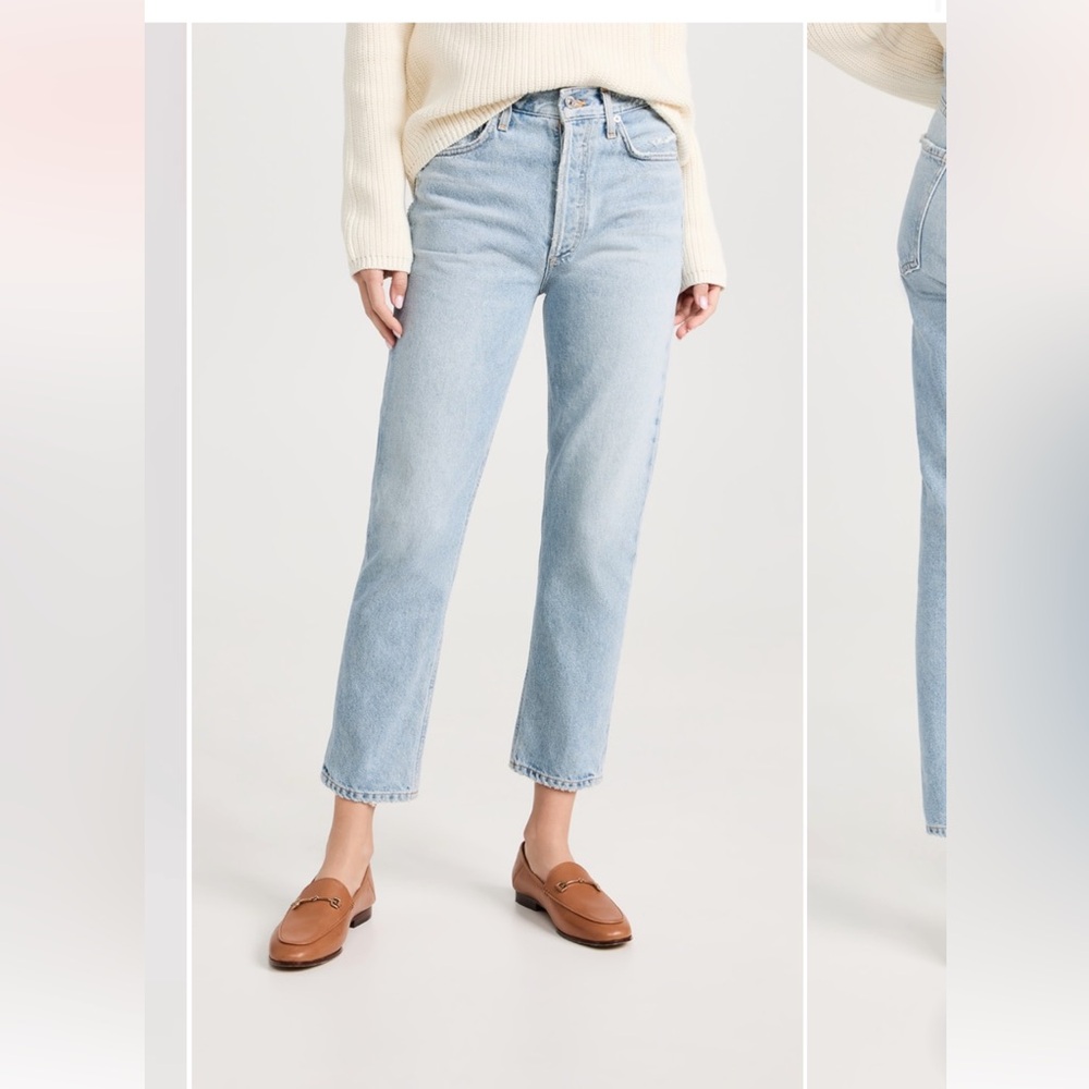 Citizens of Humanity Charlotte Crop High Rise Straight Jeans
Hot Spring, 28